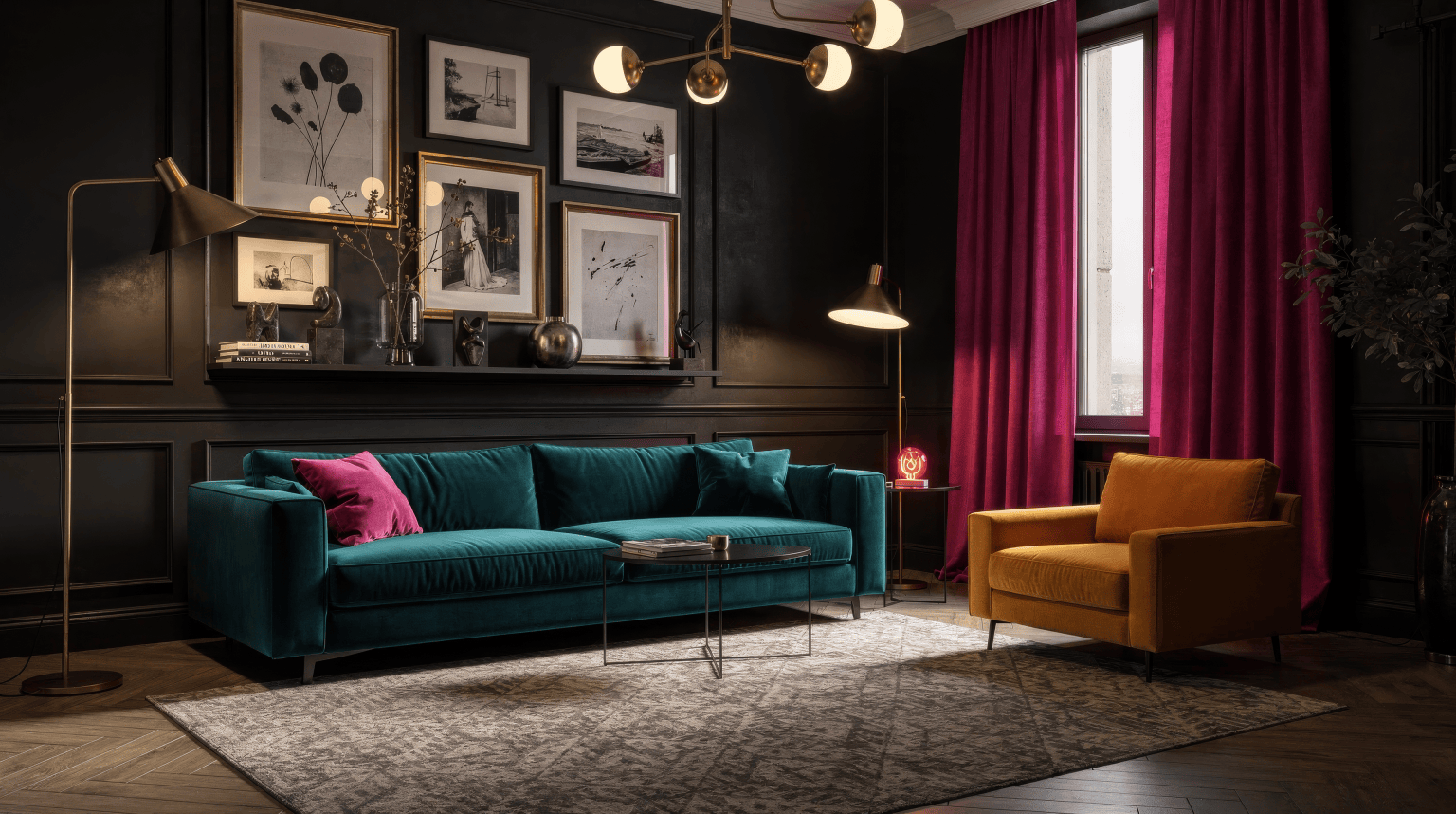 The decisions page: every object in the room sorted into keep, move, remove or add, each with the reason behind it and what acting on it costs.